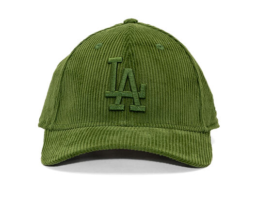 Cap New Era - MLB Cord 9FORTY M-Crown - LA Dodgers - Rifle Green