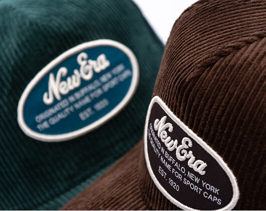Cap New Era - Branded Patch Cord 9FORTY A-Frame - Brown