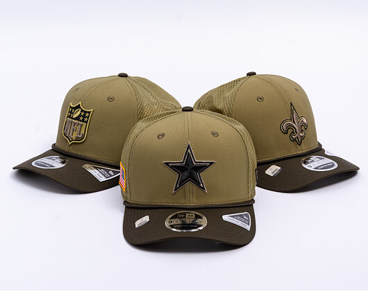 Cap New Era - NFL25 "Salute to Service" - 9SEVENTY Stretch-Snap - Dallas Cowboys 