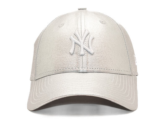 Womens Cap New Era - MLB Metallic 9FORTY - NY Yankees - Silver