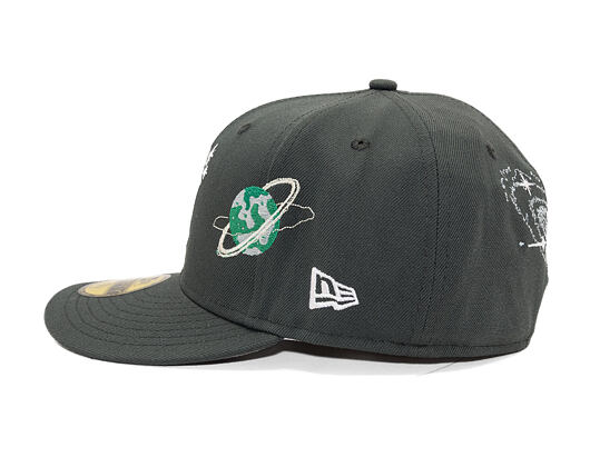 Cap New Era - MLB Planet Icon 59FIFTY - NY Yankees - Steel Clouds