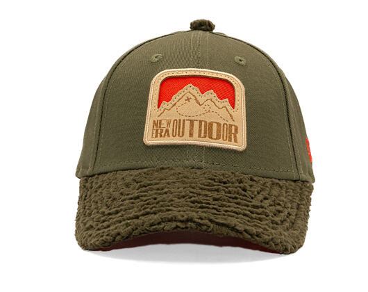 Kids Cap New Era - Branded Kids Outdoor 9FORTY - Olive / Orange