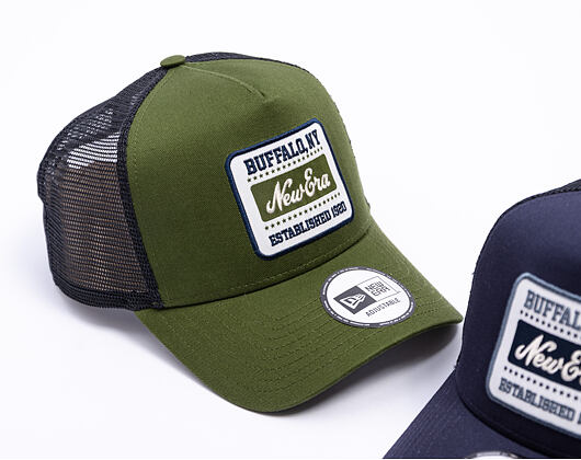 Cap New Era - Branded Patch Trucker 9FORTY Trucker - Rifle Green