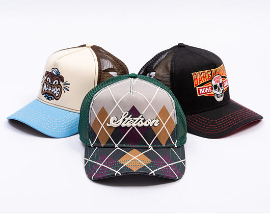 Cap Stetson - Trucker Cap Argyle