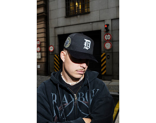 Cap New Era - MLB Cooperstown Cord 19TWENTY - Detroit Tigers - Black