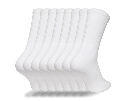 Socks New Era - Flag Crew 6pk - White