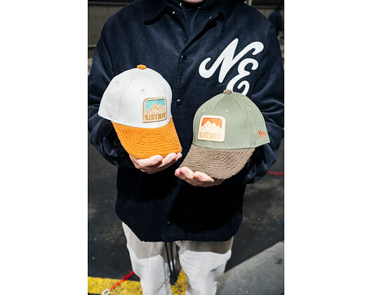 Kids Cap New Era - Branded Kids Outdoor 9FORTY - Stone / Auburn