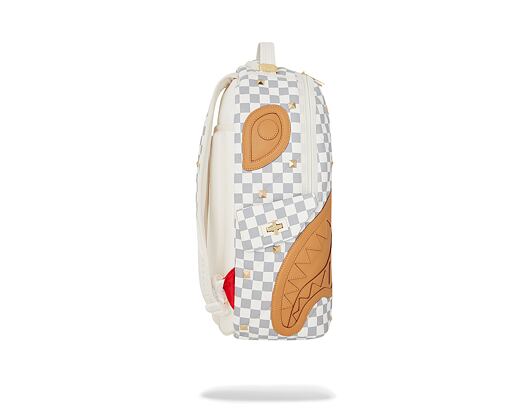 Sprayground Cream Henny Quilt Puff Backpack
