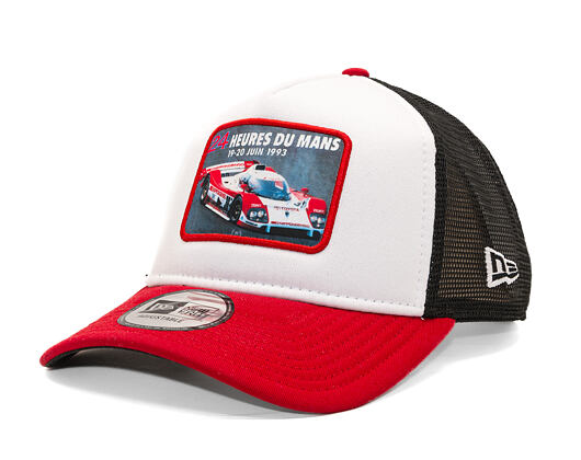 Cap New Era - LE MANS 9FORTY A-Frame Trucker Patch - Scarlet