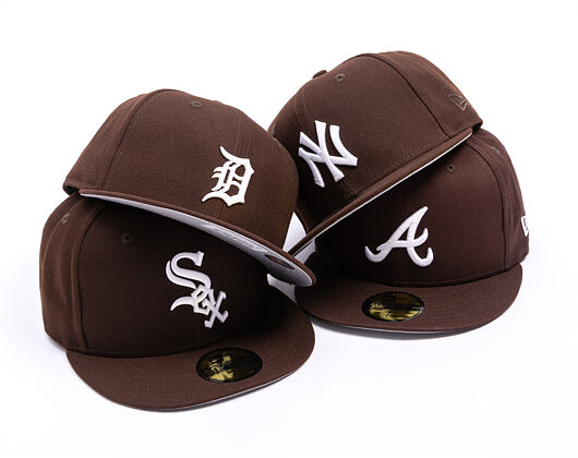 New Era - MLB Seasonal 59FIFTY - Chicago White Sox - Burnt Wood - Brown