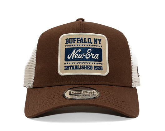 Cap New Era - Branded Patch 9FORTY Trucker - Chestnut Brown