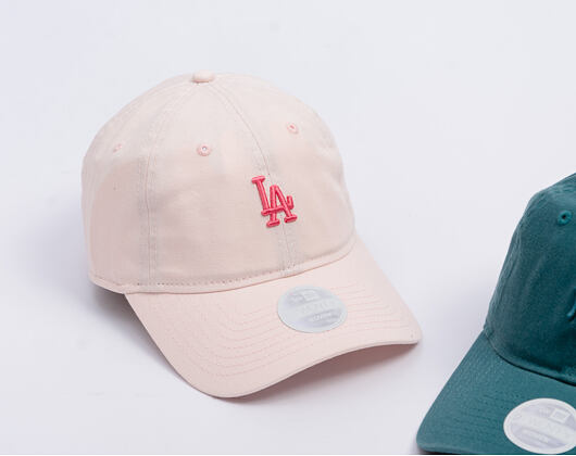 Womens Cap New Era - MLB Washed Mini 9TWENTY - LA Dodgers - Blush Pink