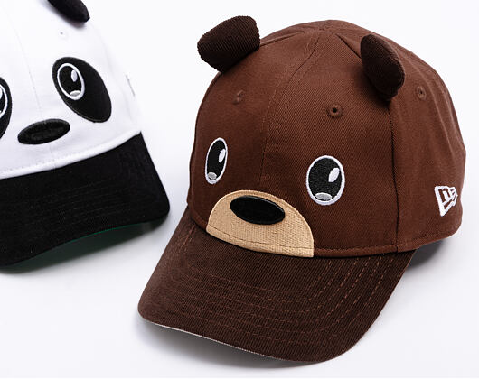 Kids Cap New Era - Branded Cord Ears 9FORTY - Chestnut Brown