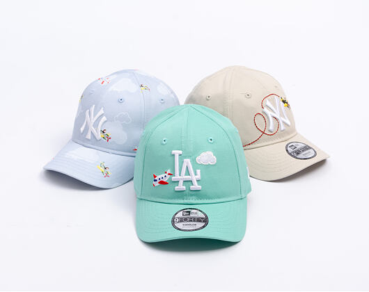Kids Cap New Era - MLB Plane Icon 9FORTY - NY Yankees - Green
