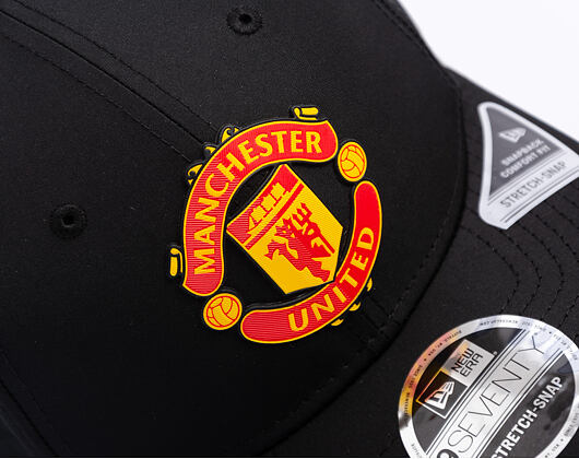 Cap New Era -  Patch 9SEVENTY Stretch-Snap - Manchester United FC - Black