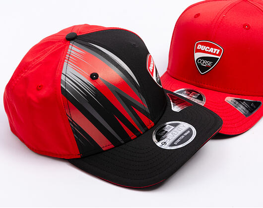 Cap New Era - Ducati Motor Print 9SEVENTY Stretch-Snap - Black