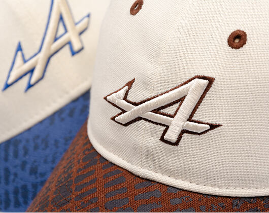 Cap New Era - F1 Heritage 9TWENTY - Alpine Racing - Chrome White