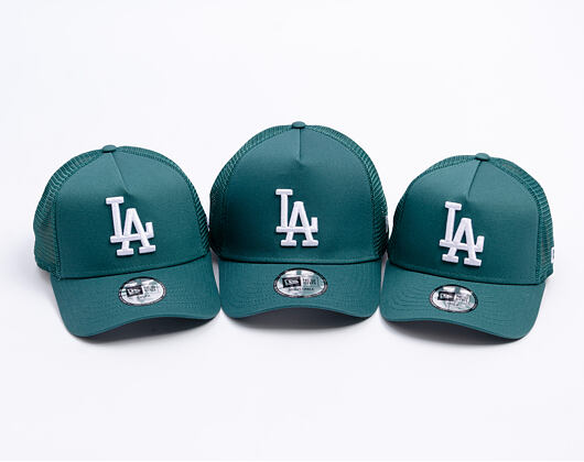 Cap New Era - MLB Essential 9FORTY Trucker - LA Dodgers - Pine Green