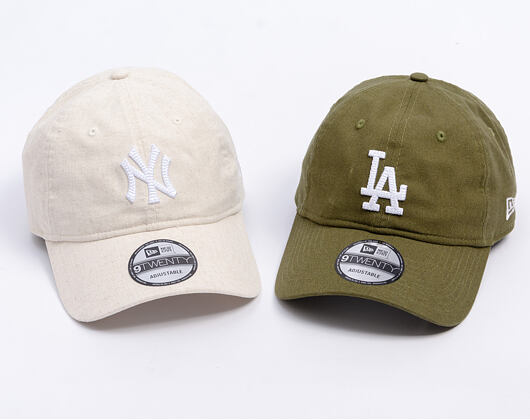 Cap New Era - MLB Linen 9TWENTY - NY Yankees - Stone