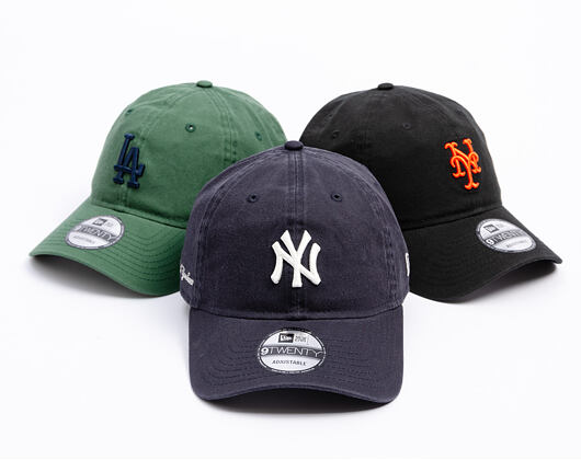 Cap New Era - MLB Washed Script 9TWENTY - NY Yankees - Navy