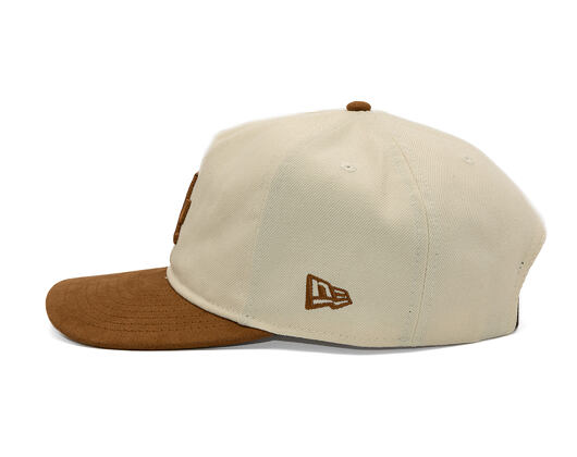 Cap New Era - MLB Suede Visor 9FIFTY A-Frame - LA Dodgers - Cream