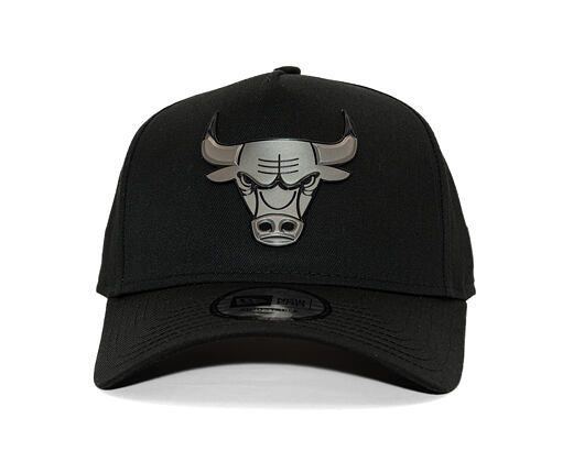 Cap New Era - NBA Metallic 9FORTY A-Frame - Chicago Bulls - Black