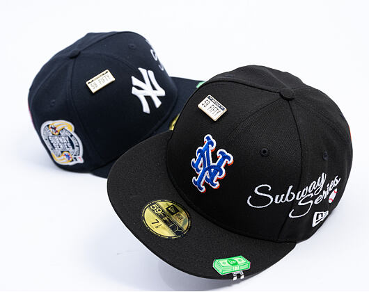 Cap New Era - MLB IMAGE DROP - Subway Series 59FIFTY - NY Mets - Black