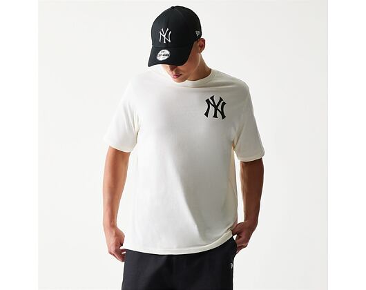 Tee New Era - MLB Food Graphic Tee - NY Yankees - Off White