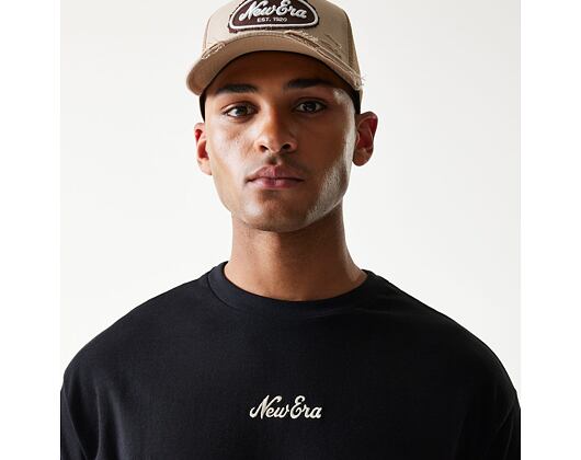 Tee New Era - Script Oversized Tee - Black