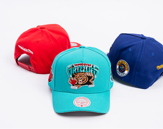 Mitchell & Ness - Vancouver Grizzlies - Double Clutch Pro Snapback Hwc - Teal