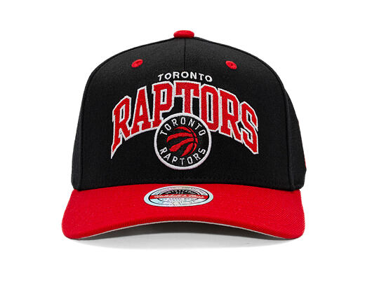 Cap Mitchell & Ness - NBA Team Arch Snapback - Toronto Raptors - Black / Red