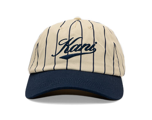 Cap Karl Kani - Cursive Varsity Pinstripe Baseball Cap