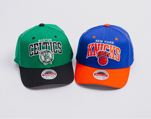 Cap Mitchell & Ness - NBA Team Arch Snapback - Boston Celtics - Green / Black