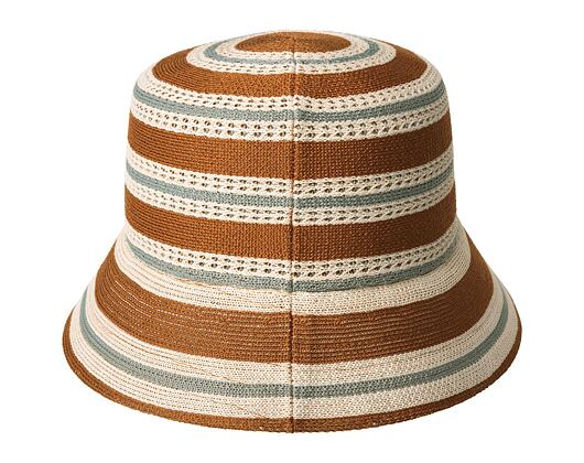 Bucket Hat Kangol - Tropic Resort Stripe Lahinch - Rustic Caramel Multi