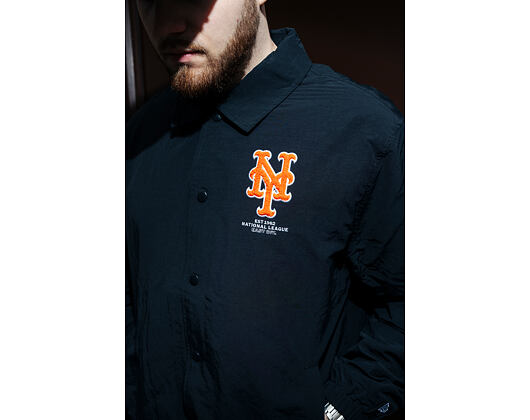 Jacket New Era - MLB Coaches Jacket - NY Mets - Black