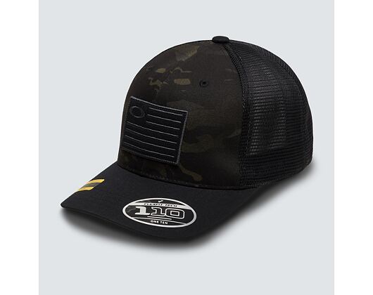 Cap Oakley - Si Multicam Flag 110 Snapbck Cap - Black Multicam