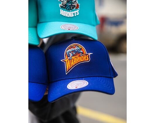Mitchell & Ness - Golden State Warriors - Double Clutch Pro Snapback Hwc - Navy