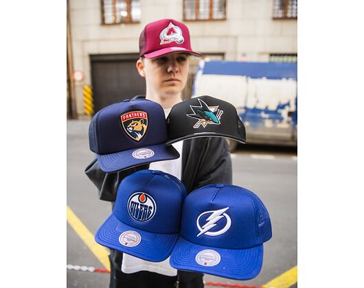 Mitchell & Ness - Tampa Bay Lightning - Evergreen Trucker - Blue