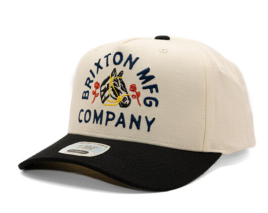 Cap Brixton - Trophy Horse MP Snapback - Black/Off White