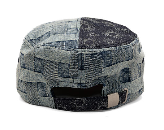 Cap Kangol - TRENDS PACK - Denim Mashup Army Cap - Blue Picnic