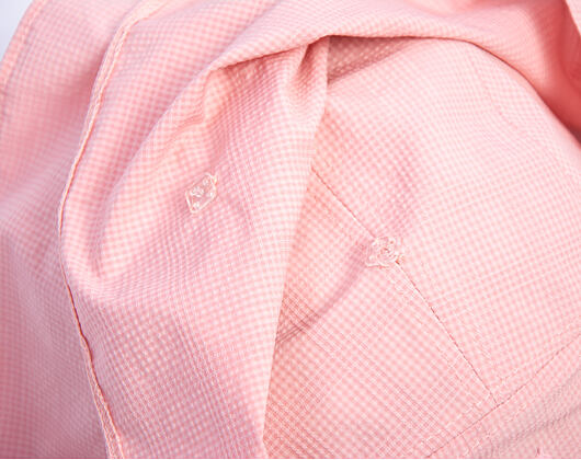 Cap Kangol - TRENDS PACK - Seersucker Drape 5-Panel - Pink