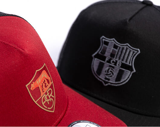 Cap New Era -  Tonal 9FORTY Trucker - AS Roma - Pinot Red