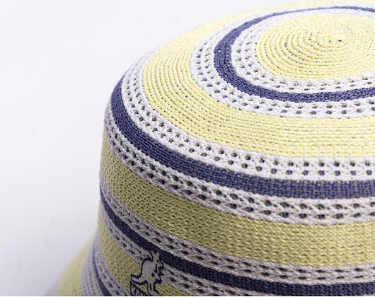 Bucket Hat Kangol - Tropic Resort Stripe Lahinch - Butter Chiffon Multi