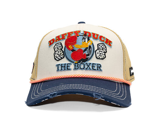 Cap Capslab - Looney Tunes Daffy Duck The Boxer - Vanilla / Navy