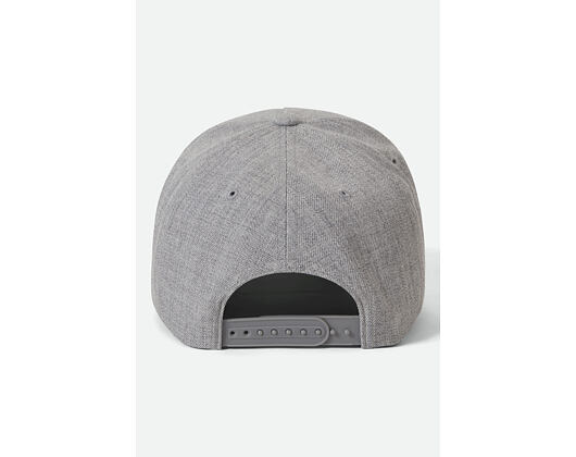 Cap Brixton - Crest MP Snapback - Heather Grey