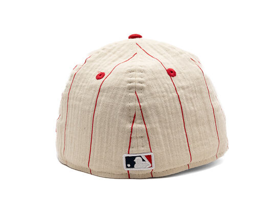 Cap New Era - MLB Retro Linen Pinstripe 59FIFTY Retro Crown - St. Louis Cardinals - Team Color
