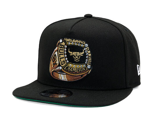 Cap New Era - NBA Ring 9FIFTY A-Frame - Chicago Bulls - Black