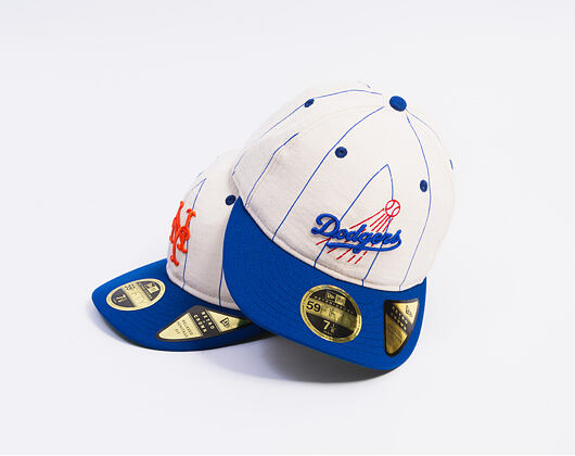 Cap New Era - MLB Retro Linen Pinstripe 59FIFTY Retro Crown - LA Dodgers - Team Color