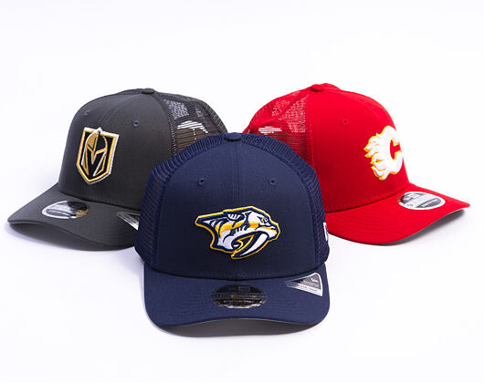 Cap New Era - NHL Core Mesh 9SEVENTY Stretch-Snap - Nashville Predators - Team Color