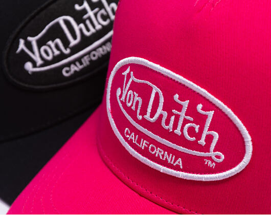 Cap Von Dutch - Trucker - Cali Patch Electric Pink